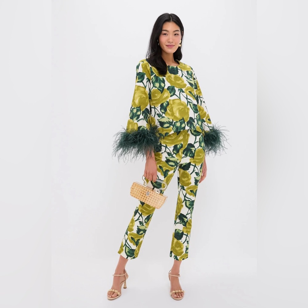 Tuckernuck Giverny Gardens Ashford Pant + Maxine Top set